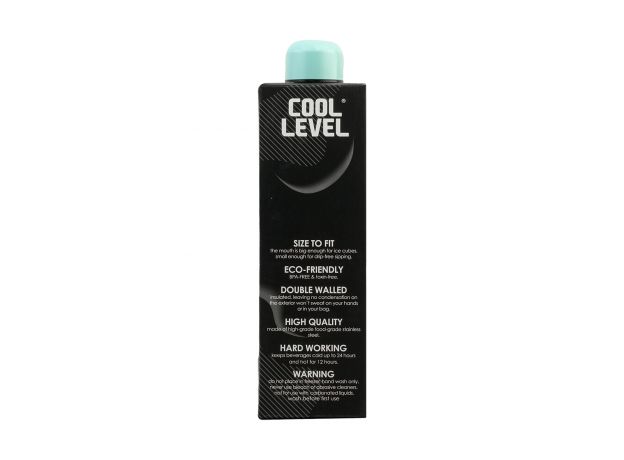 قمقمه آلومینیومی 500 میلی لیتری Cool Level مدل آبی, image 4