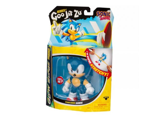 عروسک فشاری گو جیت زو Goo Jit Zu سری Heroes مدل سونیک, تنوع: sonic-42745, image 8