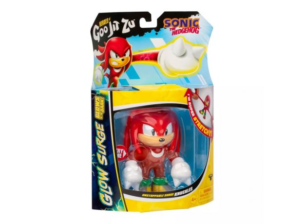 عروسک فشاری گو جیت زو Goo Jit Zu سری Heroes مدل ناکلز, تنوع: 42747-Knuckles, image 