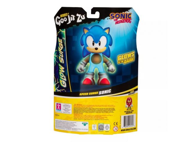 عروسک فشاری گو جیت زو Goo Jit Zu سری Heroes مدل سونیک, تنوع: sonic-42745, image 7