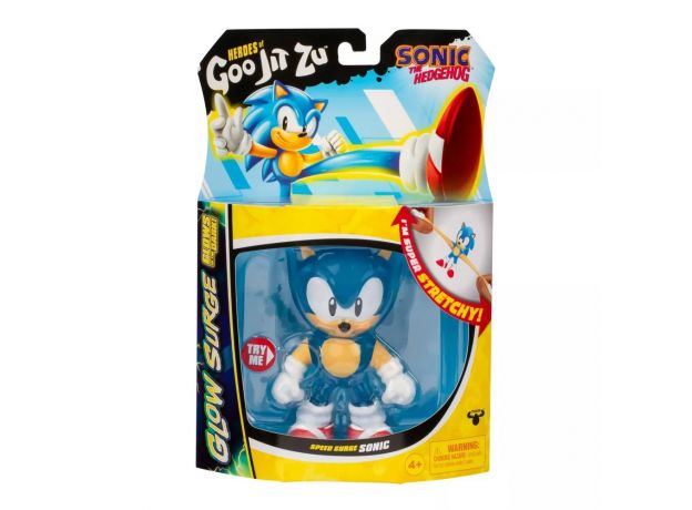 عروسک فشاری گو جیت زو Goo Jit Zu سری Heroes مدل سونیک, تنوع: sonic-42745, image 