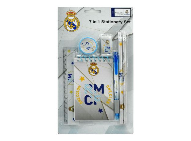 ست 7 در 1 لوازم تحریر طرح Real Madrid, image 