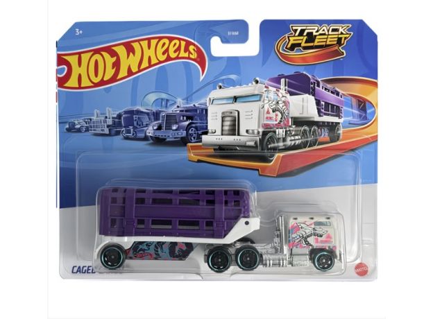 کامیون مسابقه ای Hot Wheels مدل Caged Cargo, تنوع: BFM60-979J-Caged Cargo, image 4