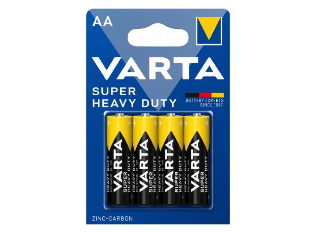 باتری قلمی وارتا مدل Super Heavy Duty بسته 4 عددی, image 