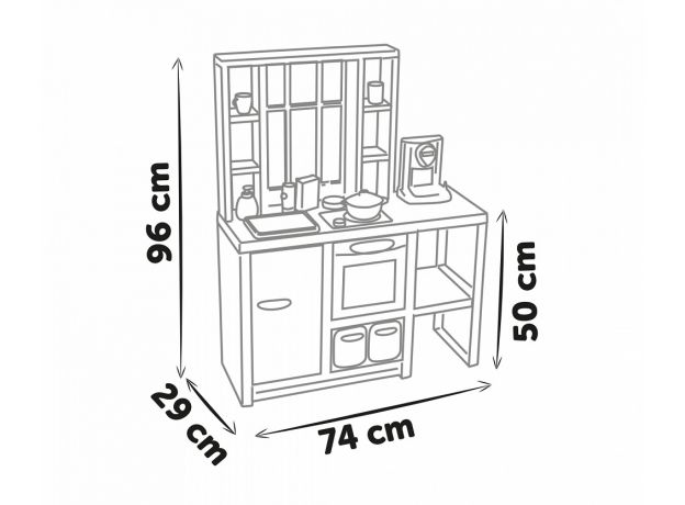 آشپزخانه Smoby مدل Loft, image 7