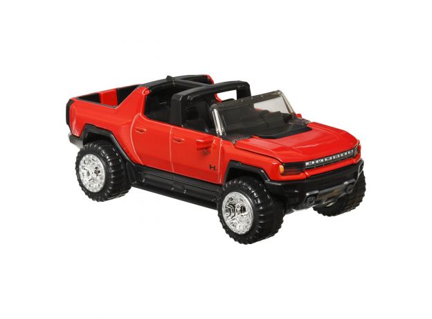 ماشین عقب کش Hot Wheels سری Pull-Back Speeders مدل GMC Hummer EV قرمز, تنوع: HPT04-GMC Hummer EV, image 4