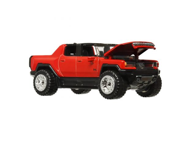 ماشین عقب کش Hot Wheels سری Pull-Back Speeders مدل GMC Hummer EV قرمز, تنوع: HPT04-GMC Hummer EV, image 5