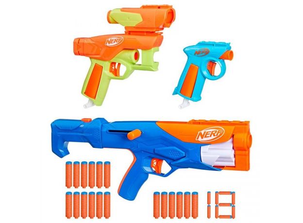 پک 3 تایی تفنگ های نرف Nerf مدل N Series Gear Up Pack, image 7