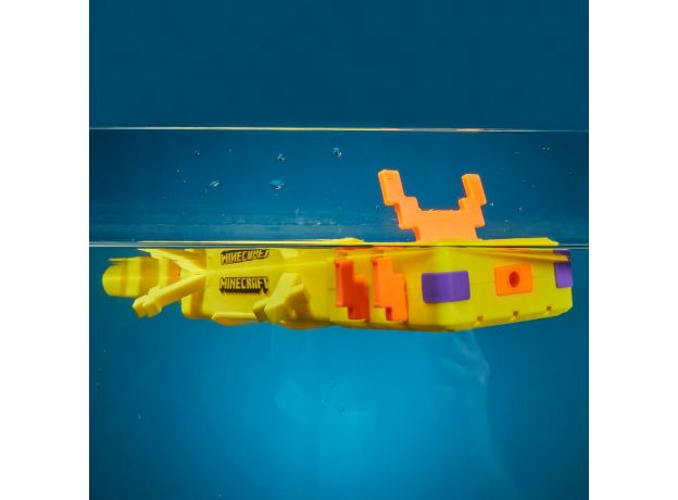 تفنگ آبپاش نرف Nerf مدل Super Soaker Minecraft Axolotl, image 8