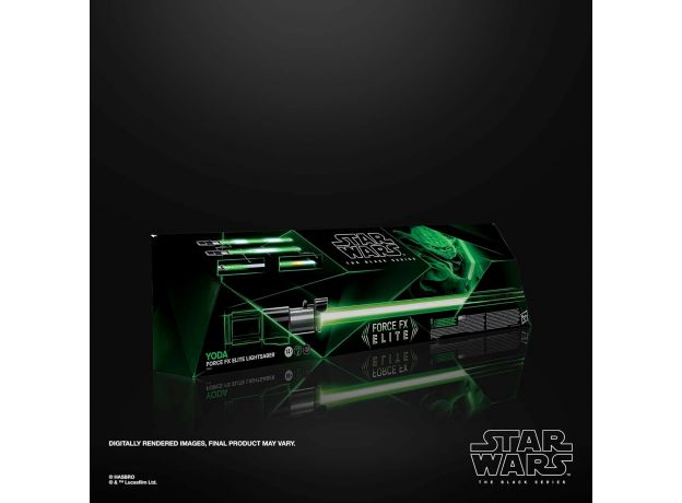 شمشیر یودا جنگ ستارگان Star Wars مدل Force FX Elite, image 11