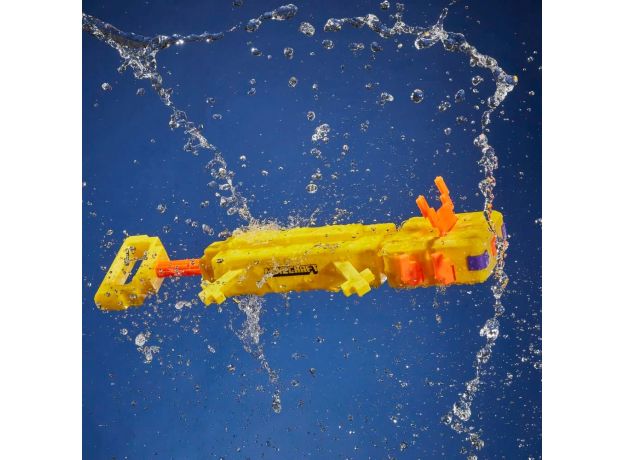 تفنگ آبپاش نرف Nerf مدل Super Soaker Minecraft Axolotl, image 10