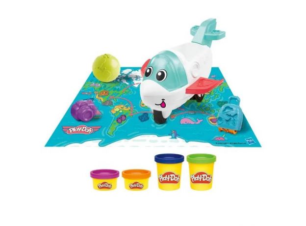 ست خمیر بازی هواپیمای اکتشافی Play Doh, image 7