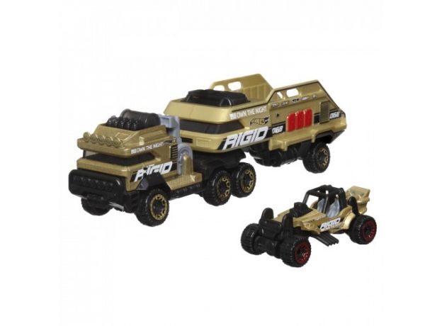 تریلی و ماشین Hot Wheels مدل Baja Battalion, تنوع: BDW51-Baja Battalion, image 2