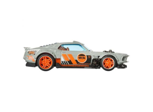 ماشین عقب کش Hot Wheels سری Pull-Back Speedersمدل 1969 Ford Mustang, تنوع: HPT04-1969 Ford Mustang, image 3