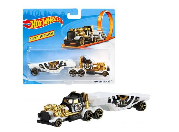 کامیون مسابقه ای Hot Wheels مدل Torbo Beast, تنوع: BFM60-979J-Torbo Beast, image 