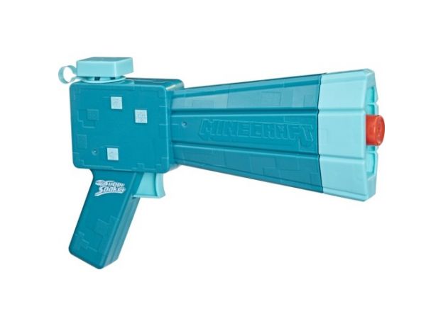 تفنگ آبپاش نرف Nerf مدل Super Soaker Minecraft Glow Squid, image 5