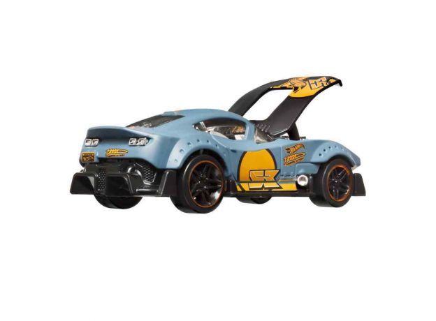 ماشین عقب کش Hot Wheels سری Pull-Back Speeders مدل Muscle and Blown, تنوع: HPT04-Muscle and Blown, image 5