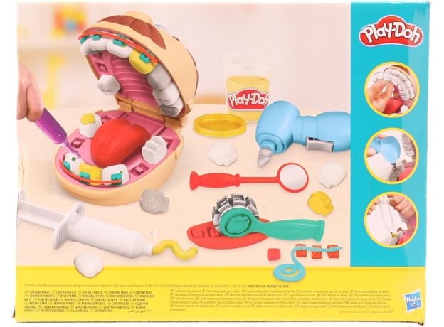 ست خمیربازی دندانپزشکی دکتر دریل مدل پر کردن دندان Play Doh, image 14