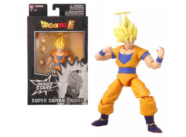 فیگور 17 سانتی سوپر سایان 2 گوکو Bandai سری Dragon Stars, تنوع: 40730-Super Saiya 2 Goku, image 