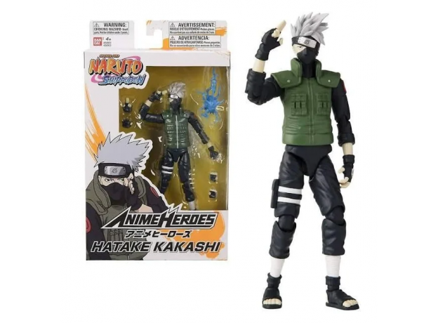 فیگور 17 سانتی هاتاکه کاکاشی Bandai سری Anime Heroes, تنوع: 36903-Hatake Kakashi, image 