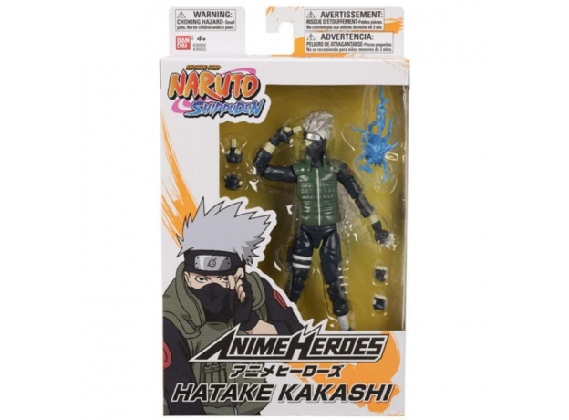 فیگور 17 سانتی هاتاکه کاکاشی Bandai سری Anime Heroes, تنوع: 36903-Hatake Kakashi, image 5