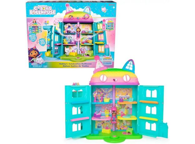 ست بازی خانه عروسکی 60 سانتی گبی Gabby’s Dollhouse, image 