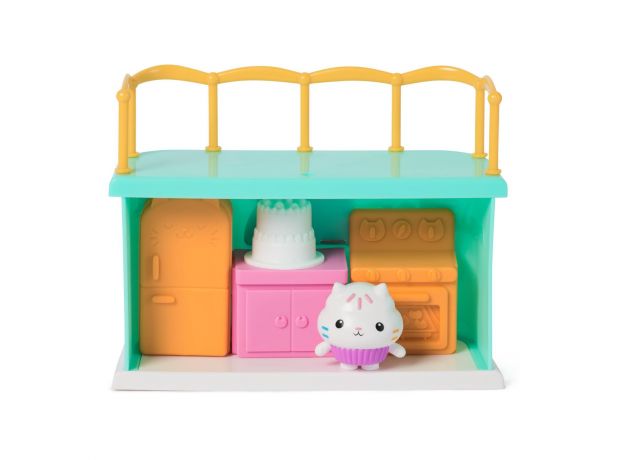 ست بازی آشپزخانه و فیگور کیکی Gabby’s Dollhouse, تنوع: 6071197-Cakey Room, image 3