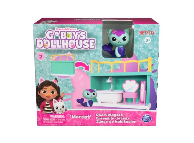 ست بازی حمام و فیگور مرکت Gabby’s Dollhouse, image 5