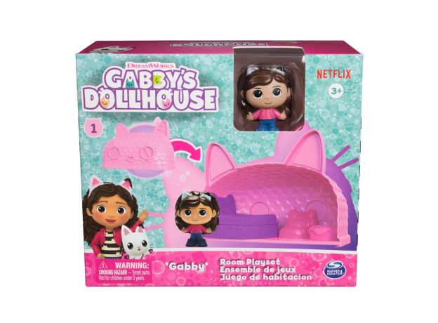 ست بازی اتاق خواب و فیگور گبی Gabby’s Dollhouse, image 5