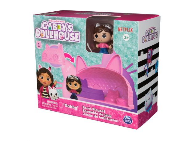 ست بازی اتاق خواب و فیگور گبی Gabby’s Dollhouse, image 6