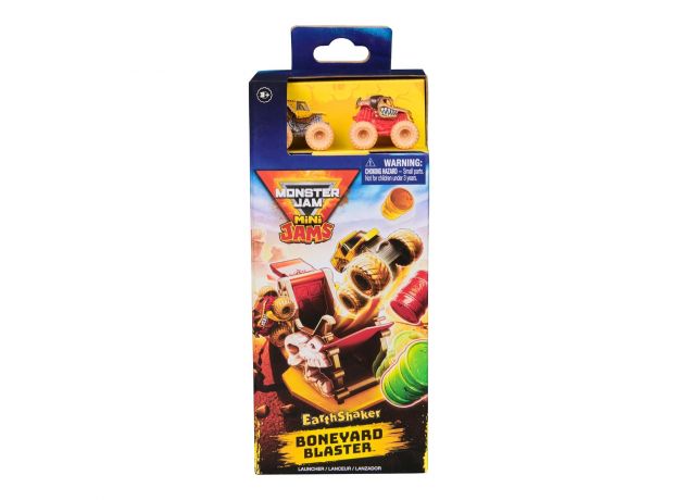 ست بازی Monster Jam Mini Jams مدل Earthshaker Boneyard Blaster, image 11