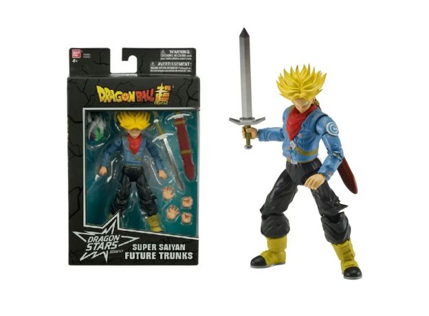 فیگور 17 سانتی سوپر سایان فیوچر ترانکس Bandai سری Dragon Stars, تنوع: 35862-Super Saiyan Future Trunks, image 