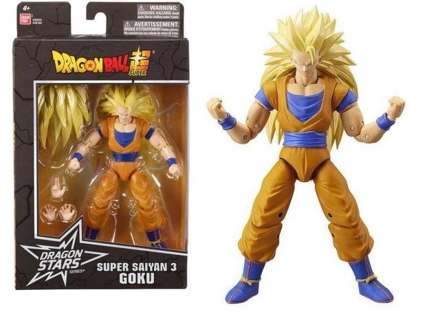 فیگور 17 سانتی سوپر سایان 3 گوکو Bandai سری Dragon Stars, تنوع: 36184Bd-Super Saiyan 3 Goku, image 