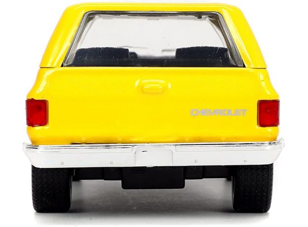 ماشین فلزی Chevy K5 Blazer 1980 و فیگور فلزی باب اسفنجی با مقیاس 1:24, image 7