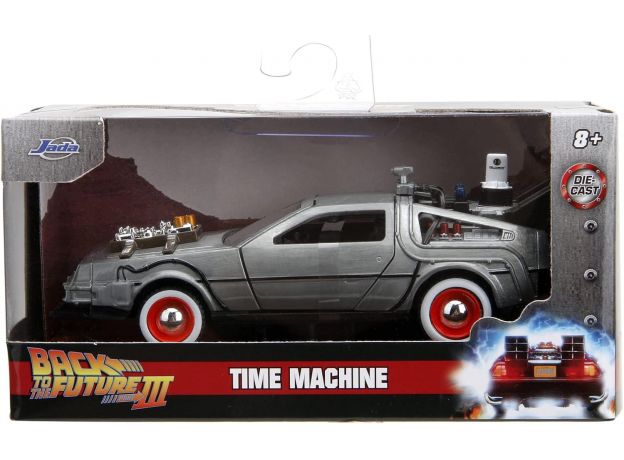 ماشین زمان فلزی Back to the Future 3 با مقیاس 1:32, image 7