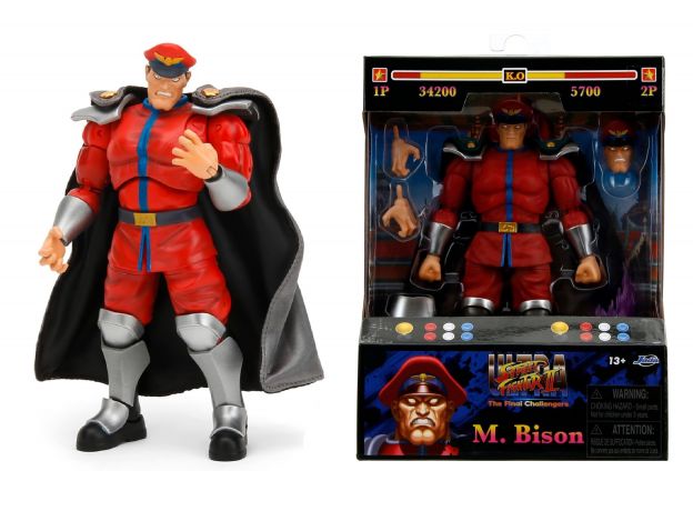 فیگور 15 سانتی M. Bison سری Street Fighter II, image 