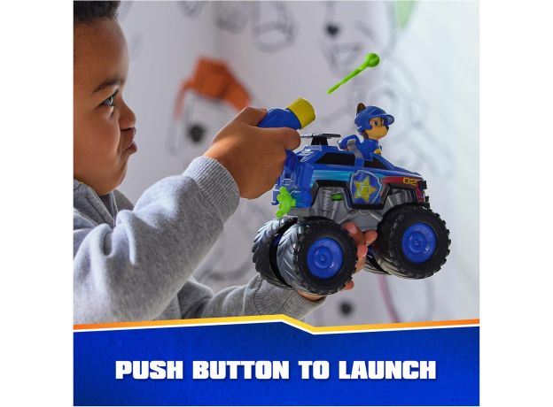 ماشین نجات با فیگور چیس سگ های نگهبان Paw Patrol سری Rescue Wheels, تنوع: 6069372-Chase, image 4