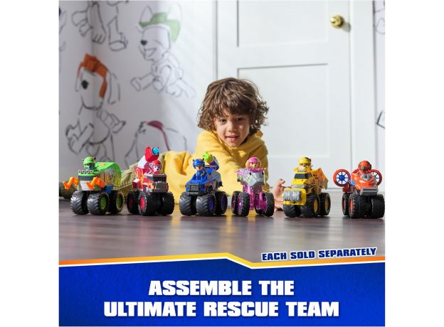 ماشین نجات با فیگور چیس سگ های نگهبان Paw Patrol سری Rescue Wheels, تنوع: 6069372-Chase, image 15