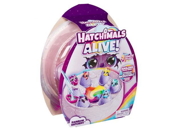 پک سورپرایزی هچیمال مدل Rainbow Hatchery سری Hatchimals Alive, image 21