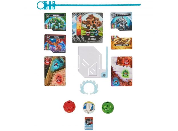 پک 3 تایی Starter باکوگان Bakugan سری Special Attack مدل Bruser Ventri, تنوع: 6066989-Ventri, image 2