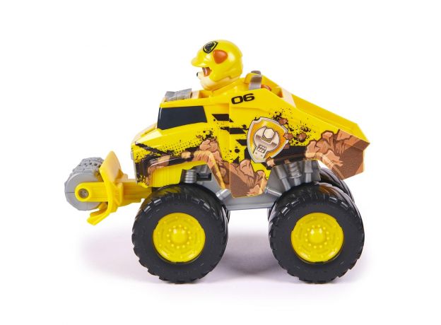 بولدوزر نجات با فیگور رابل سگ های نگهبان Paw Patrol سری Rescue Wheels, تنوع: 6069372-Rubble, image 15