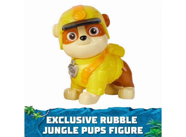 ماشین راینو با فیگور رابل سگ های نگهبان Paw Patrol سری Jungle Pups, تنوع: 6067778-Rubble, image 12