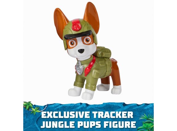 ماشین میمونی با فیگور تراکر سگ های نگهبان Paw Patrol سری Jungle Pups, تنوع: 6067778-Tracker, image 6