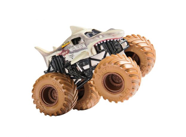 پک تکی ماشین Monster Jam گلی با مقیاس 1:64 مدل Megalodon, تنوع: 6065345-Megalodon, image 4