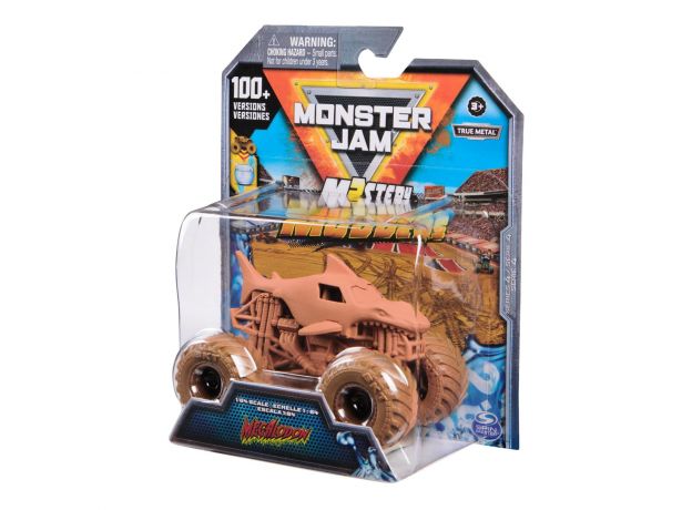 پک تکی ماشین Monster Jam گلی با مقیاس 1:64 مدل Megalodon, تنوع: 6065345-Megalodon, image 14