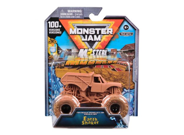 پک تکی ماشین Monster Jam گلی با مقیاس 1:64 مدل Earth Shaker, تنوع: 6065345-Earth Shaker, image 