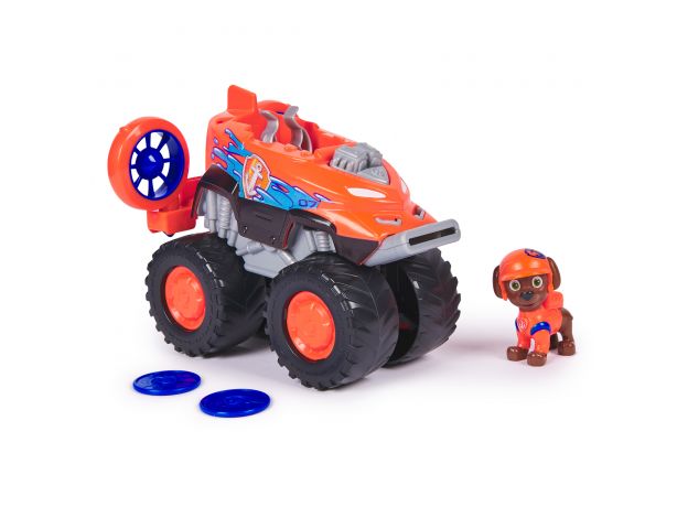 ماشین نجات با فیگور زوما سگ های نگهبان Paw Patrol سری Rescue Wheels, تنوع: 6069372-Zuma, image 7