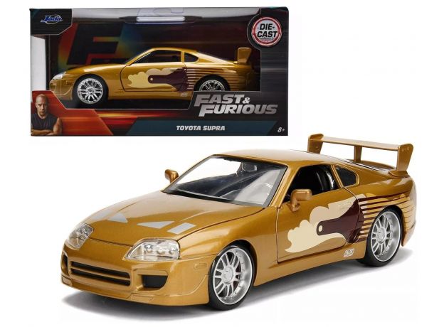 ماشین فلزی تویوتا سوپرا Fast & Furious با مقیاس 1:32, تنوع: 253202000- Toyota Supra, image 