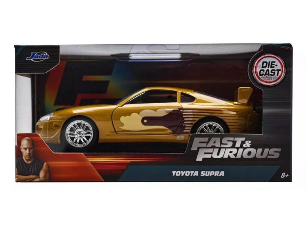 ماشین فلزی تویوتا سوپرا Fast & Furious با مقیاس 1:32, تنوع: 253202000- Toyota Supra, image 5