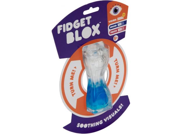 فیجت ژله‌ای ساعت شنی مدل آبی Fidget Blox, تنوع: 931569-sand blue, image 3